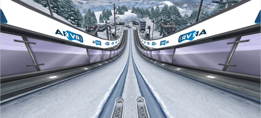 Ski Jump VR Game ARVRtech